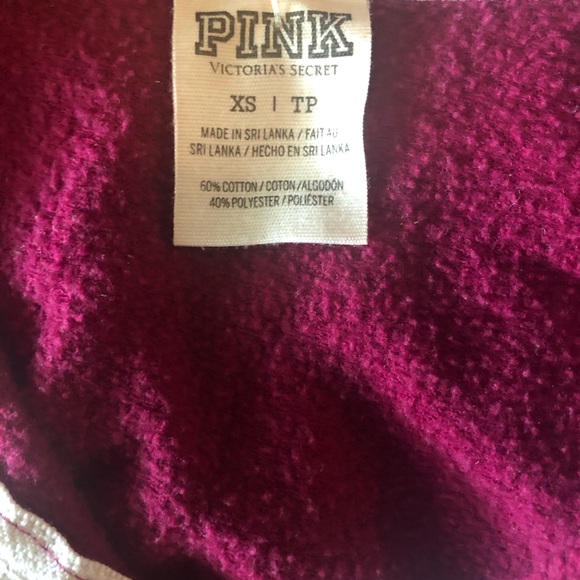 ❤️Victoria Secret PINK Half Zip Pullover - Picture 4 of 4
